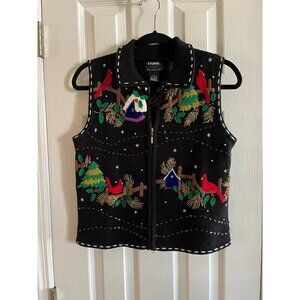 Designers Original Studio Joy Vintage Vest Birds
